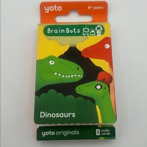 Yoto BrainBots: Dinosaurs Audio Card Collection (8 Card Pack)